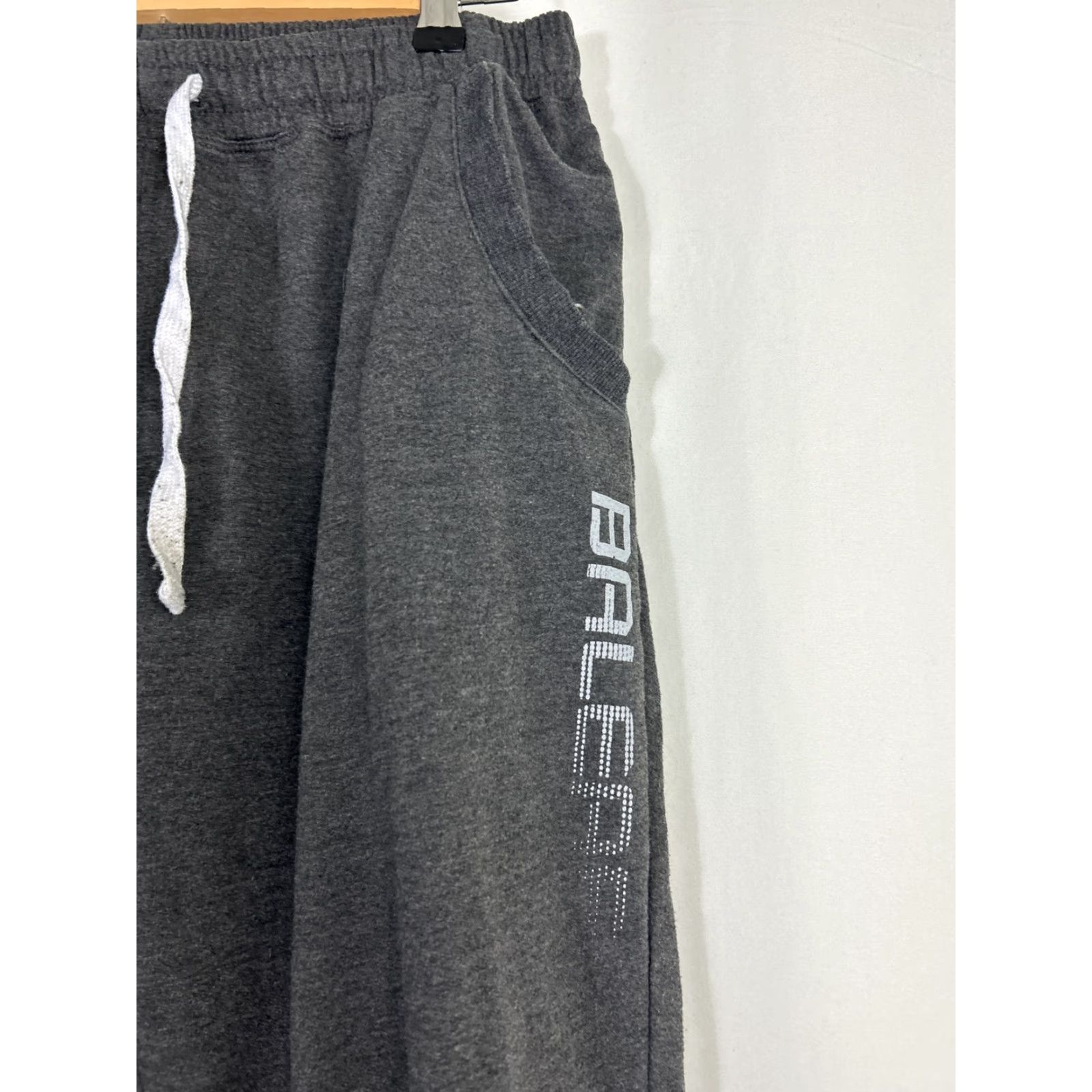Vintage Baleaf Jogger Pants Men Gray M 30X28 Polyester Drawstring Activewear Regular 100% Size US 31 - 4 Thumbnail