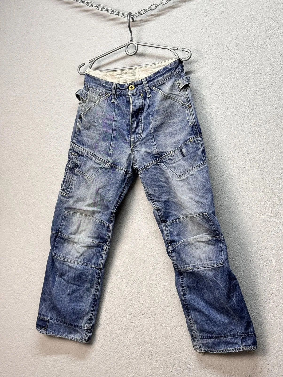 If Six Was Nine × Yohji Yamamoto VTG Yohji Yamamoto Junya Watanabe Style Bondage Cargo Pants Size US 30 / EU 46 - 4 Thumbnail