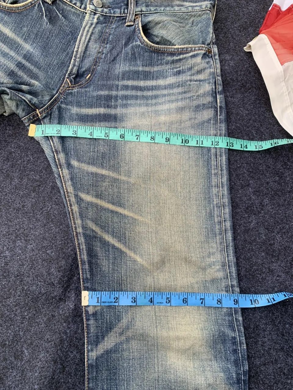 Edwin Edwin exclusive vintage model XV fucking faded. Size US 34 / EU 50 - 11 Thumbnail