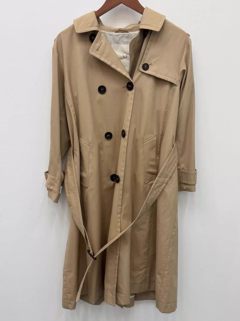 Max Mara Max Mara Long trench coat Size M / US 6-8 / IT 42-44 - 1 Thumbnail