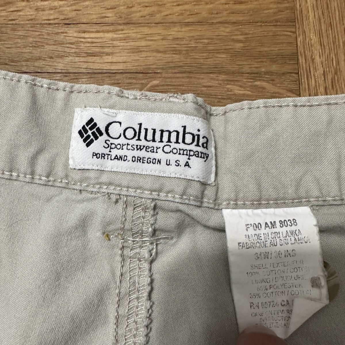 Columbia Vintage Columbia cargo pants Size US 31 - 5 Thumbnail
