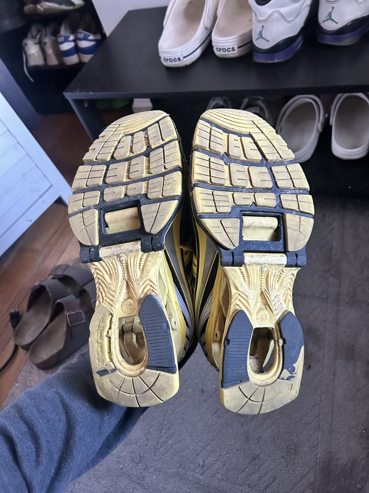 Balenciaga Balenciaga X-Pander Black/Yellow Size US 9.5 / EU 42-43 - 5 Thumbnail