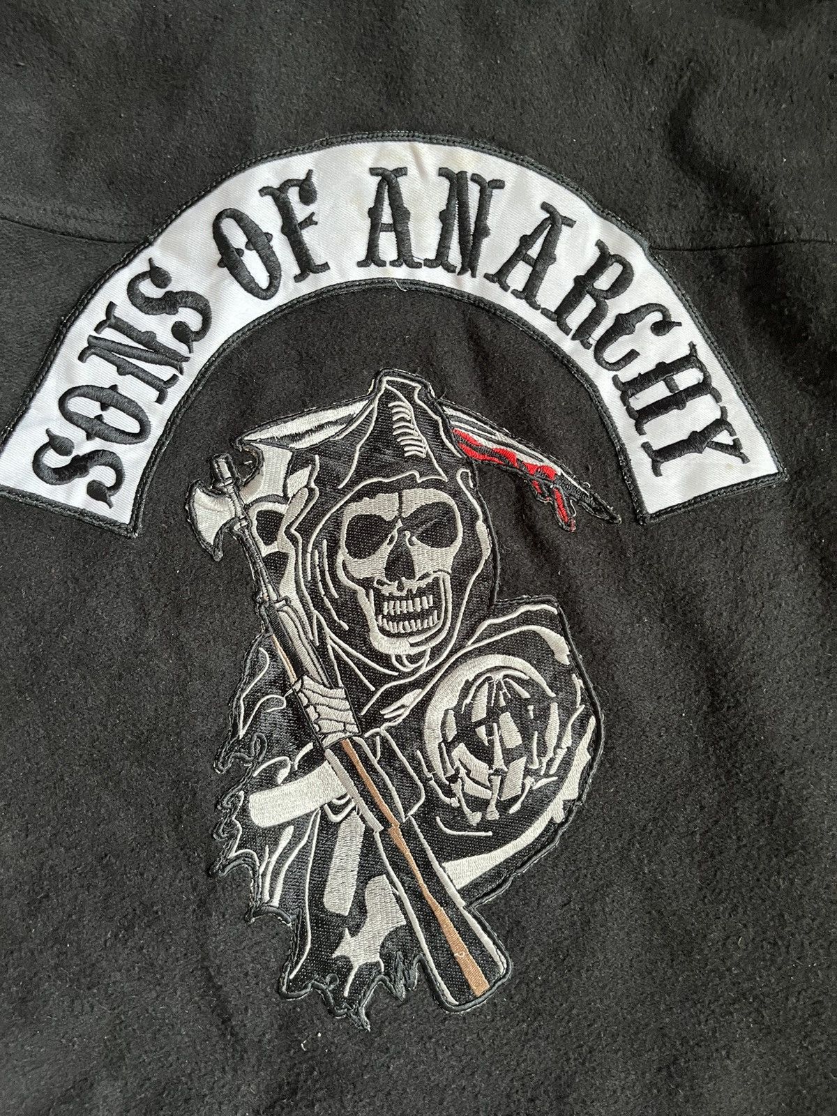 Handmade × Vintage Vintage bootleg wool sons of anarchy Detroit jacket Size US L / EU 52-54 / 3 - 4 Thumbnail