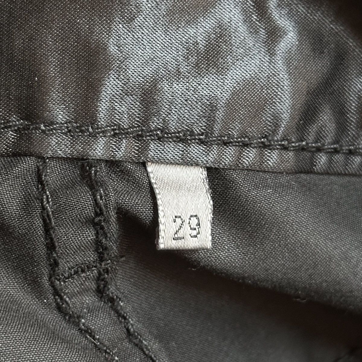 Dior × Hedi Slimane Dior Homme AW06 5 Pocket Satin Pants Size US 31 - 6 Thumbnail