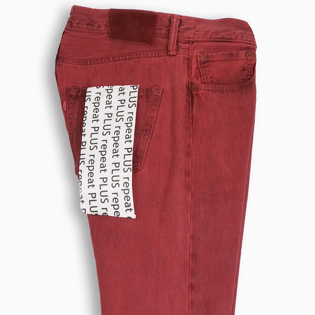 Japanese Brand × Levi's × Vintage REPEAT PLUS 001 Dirty Red 32 Inch (RP001Y3202) Size US 32 / EU 48 - 4 Thumbnail