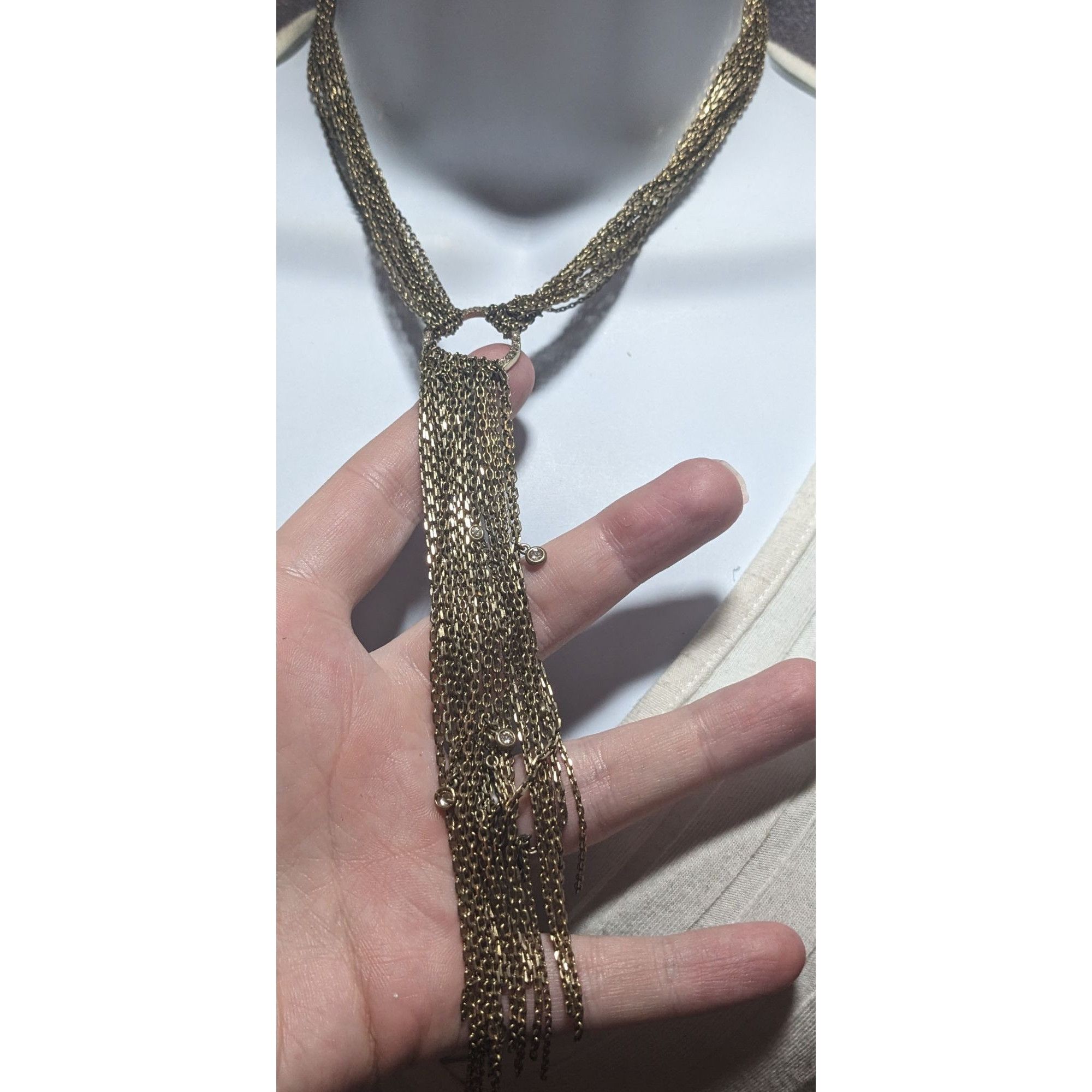 Laundry by Shelli Segal Vintage Laundry By Shelli Segal Chain Necklace Size ONE SIZE - 7 Thumbnail