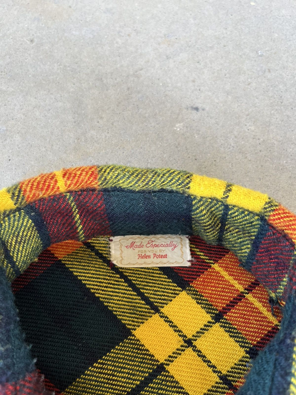 Vintage Vintage 1970’s Plaid 3 Pocket Wool Button Up Flannel Size US L / EU 52-54 / 3 - 4 Thumbnail