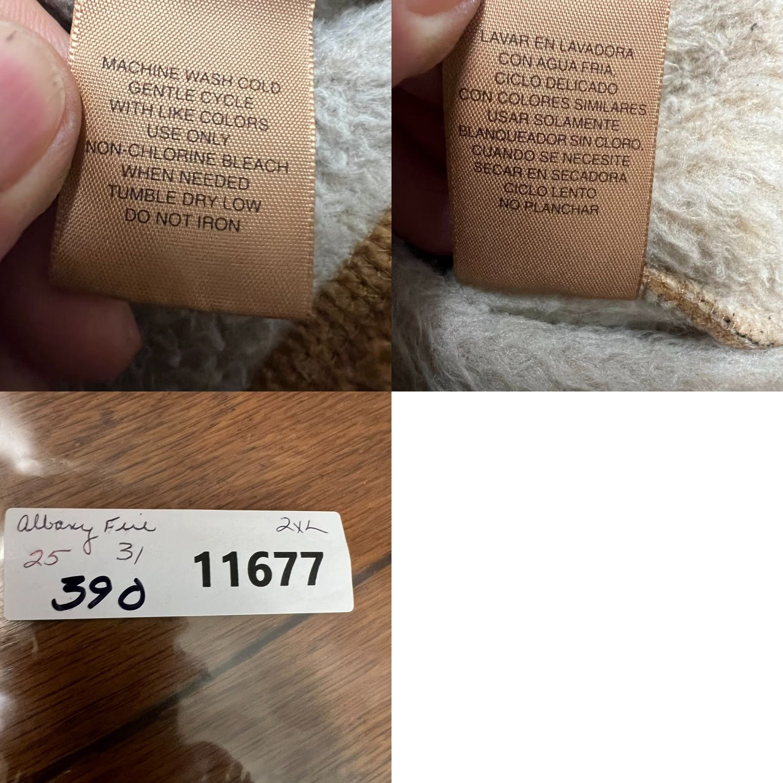 Vintage St. Johns Bay Vest Mens 2XL Tan Albany Fire & Rescue Sherpa Size US XXL / EU 58 / 5 - 8 Thumbnail