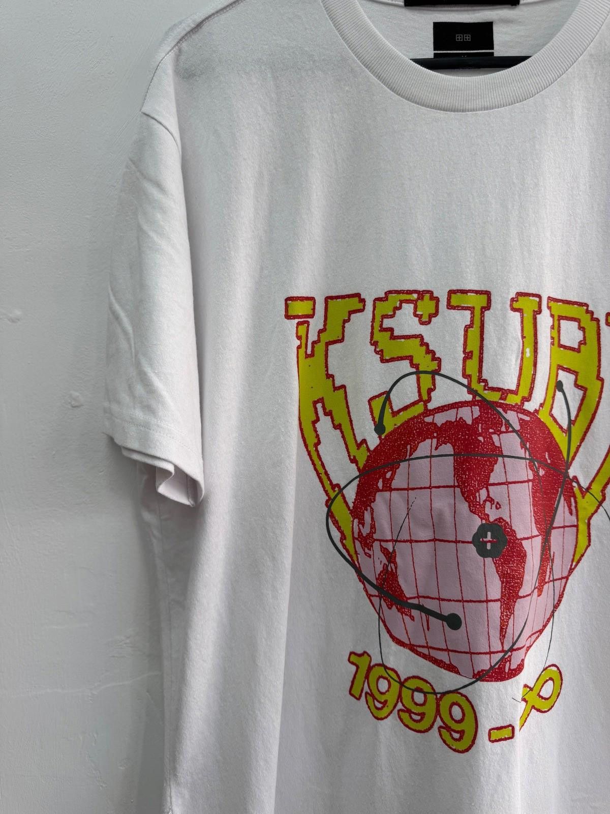 Ksubi new ksubi tee t-shirt top mens globe cycle kash white medium Size US M / EU 48-50 / 2 - 2 Thumbnail