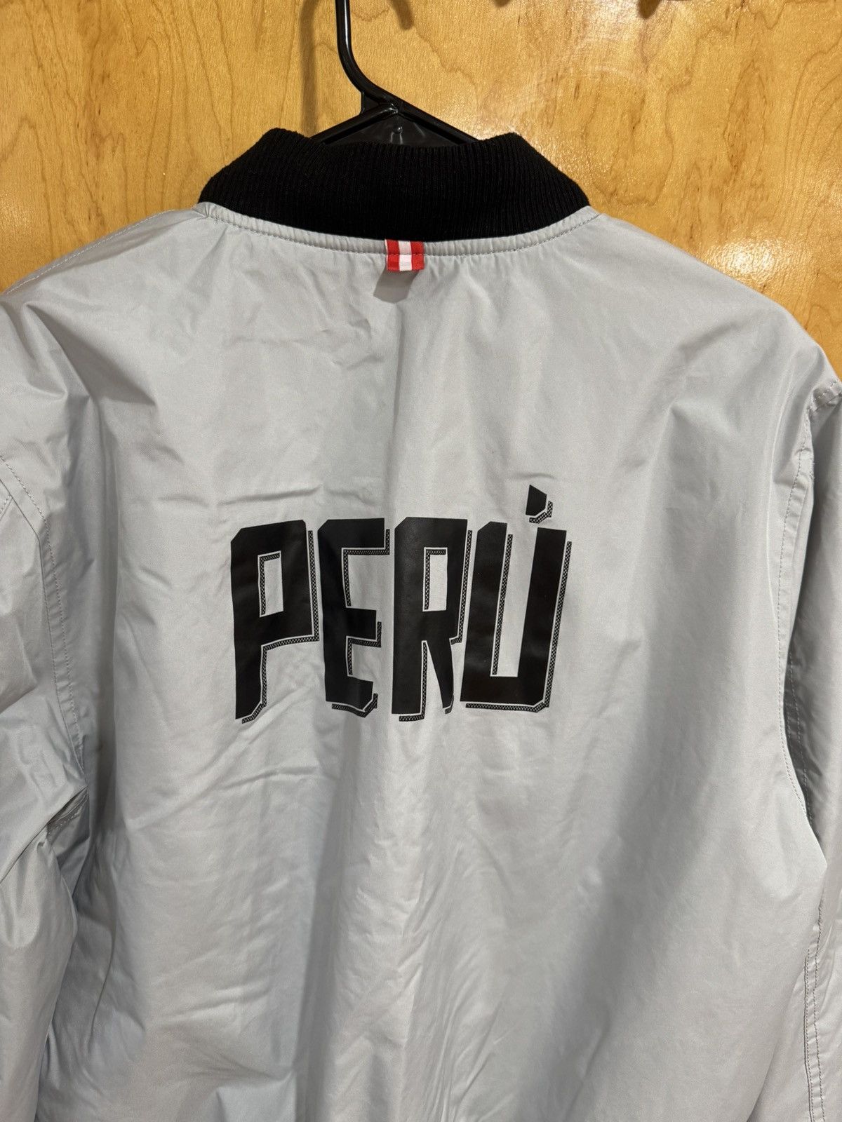 Other Grey Peru National Team Soccer Jacket FPF Size Medium Size US M / EU 48-50 / 2 - 6 Thumbnail