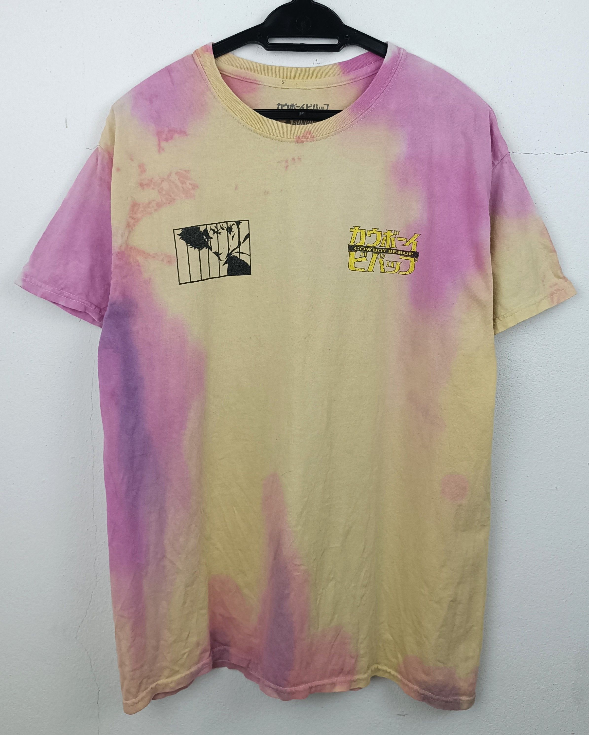 Anime VINTAGE COWBOY BEBOP TIE DYE ANIME TEE akira ghost in shell Size US M / EU 48-50 / 2 - 4 Thumbnail