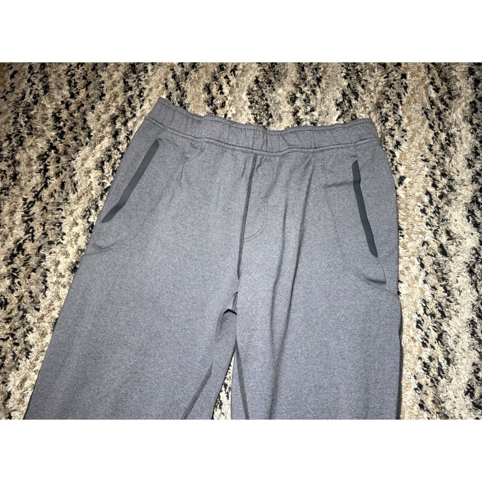 Lululemon Lululemon Kung Fu Pants Mens XL Heather Light Grey Stretch Gym & Training Sweatpants Workout Size US 36 / EU 52 - 4 Thumbnail