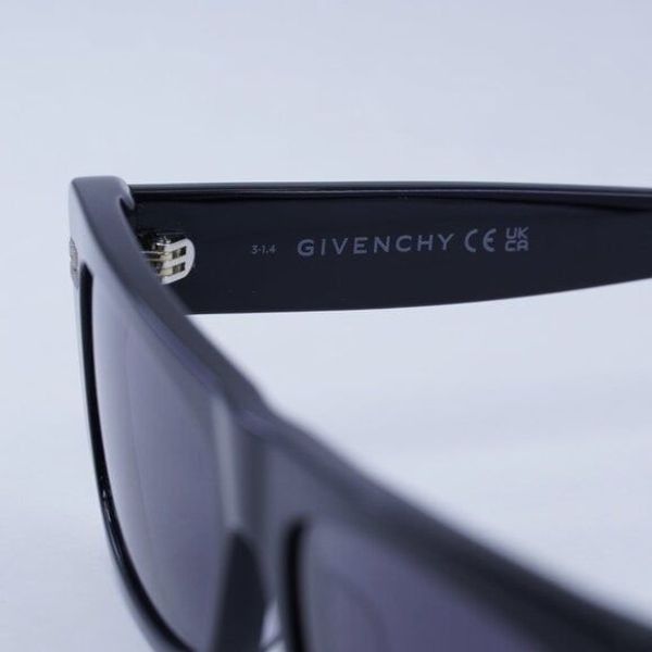 Givenchy New Givenchy GV40047U 01A Sunglasses - Shiny Black Frame Size ONE SIZE - 7 Thumbnail