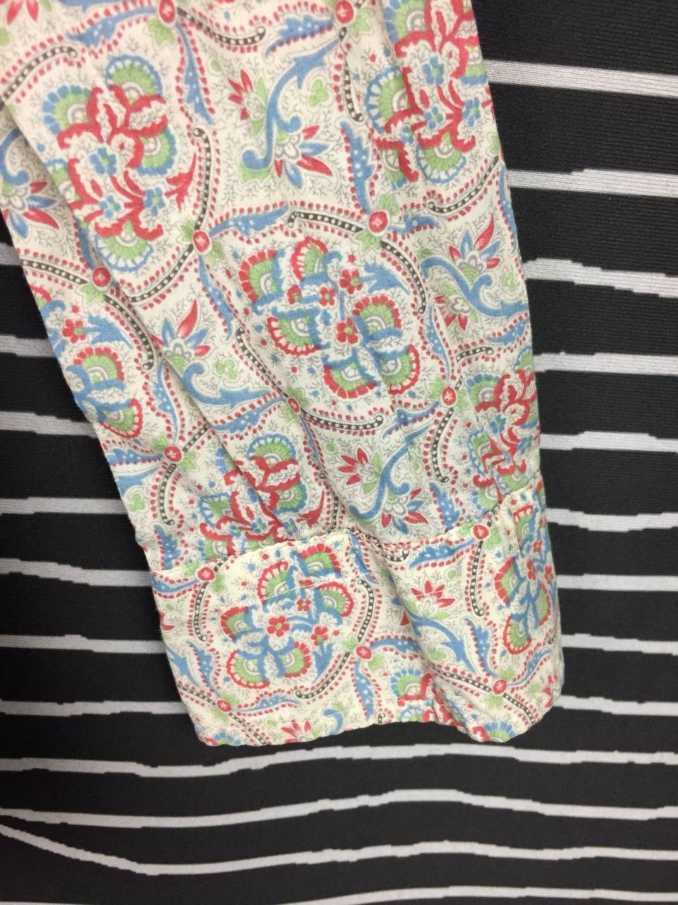 Takeo Kikuchi TK Takeo Kikuchi Japan Paisley Floral Button Up Shirt Size 3 Size US M / EU 48-50 / 2 - 4 Thumbnail