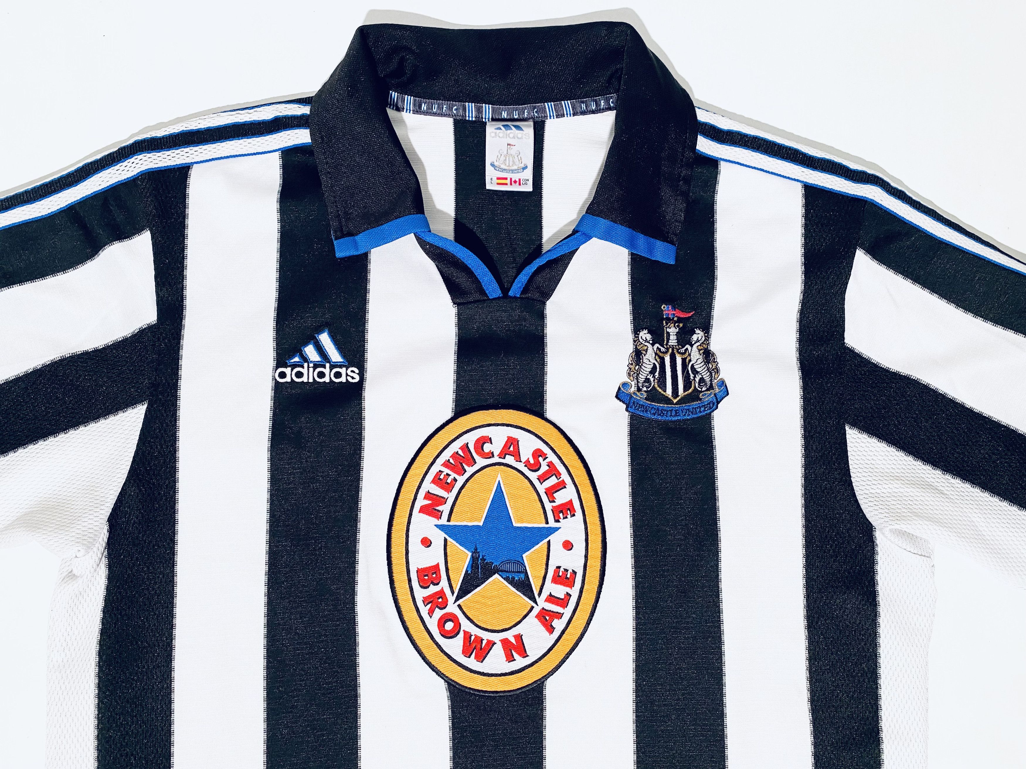 Adidas × Vintage Newcastle United *Shearer* Home Jersey Shirt 1999 - 2000 Size US M / EU 48-50 / 2 - 5 Thumbnail