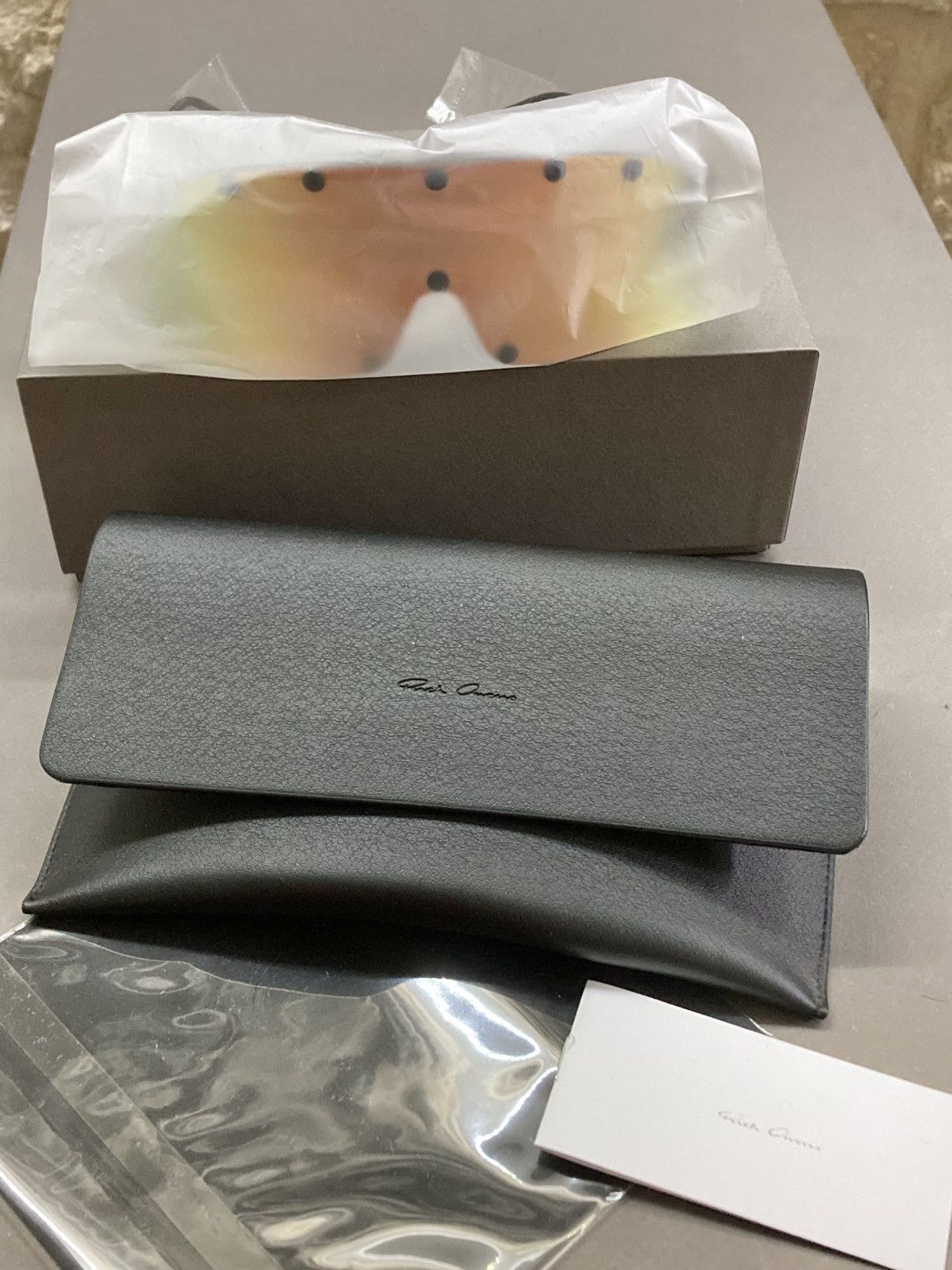 Rick Owens NEVER WORN / Rick Owens Unisex Shielding Rainbow Sunglasses Size ONE SIZE - 7 Thumbnail