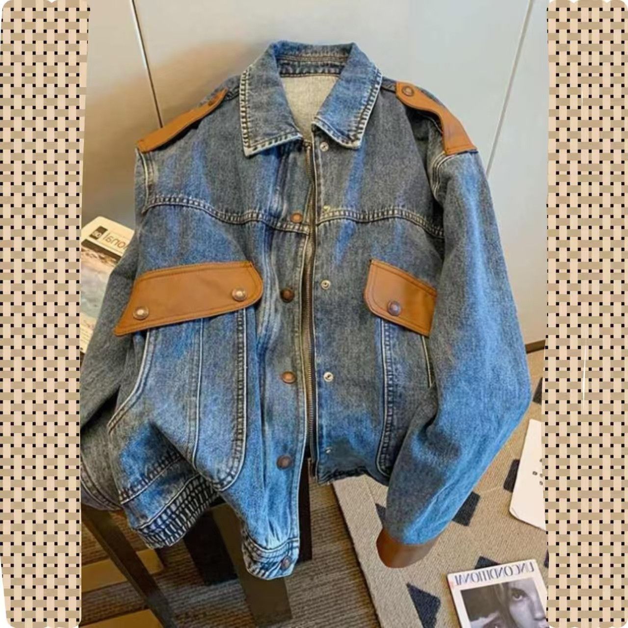 Vintage Streetwear Casual Denim Jacket Size US M / EU 48-50 / 2 - 1 Thumbnail