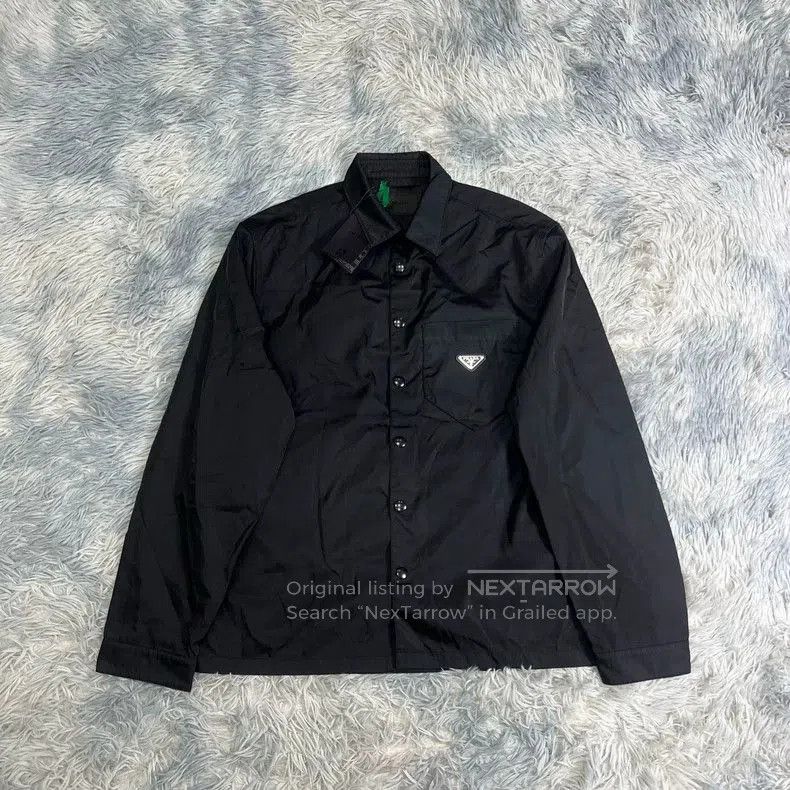 Prada Prada Triangle Logo Nylon Jacket. Size US XL / EU 56 / 4 - 1 Thumbnail