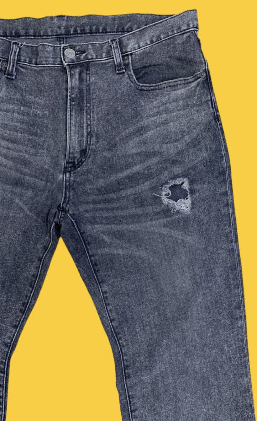 Jean Distressed Denim Black Jeans Size US 34 / EU 50 - 5 Thumbnail