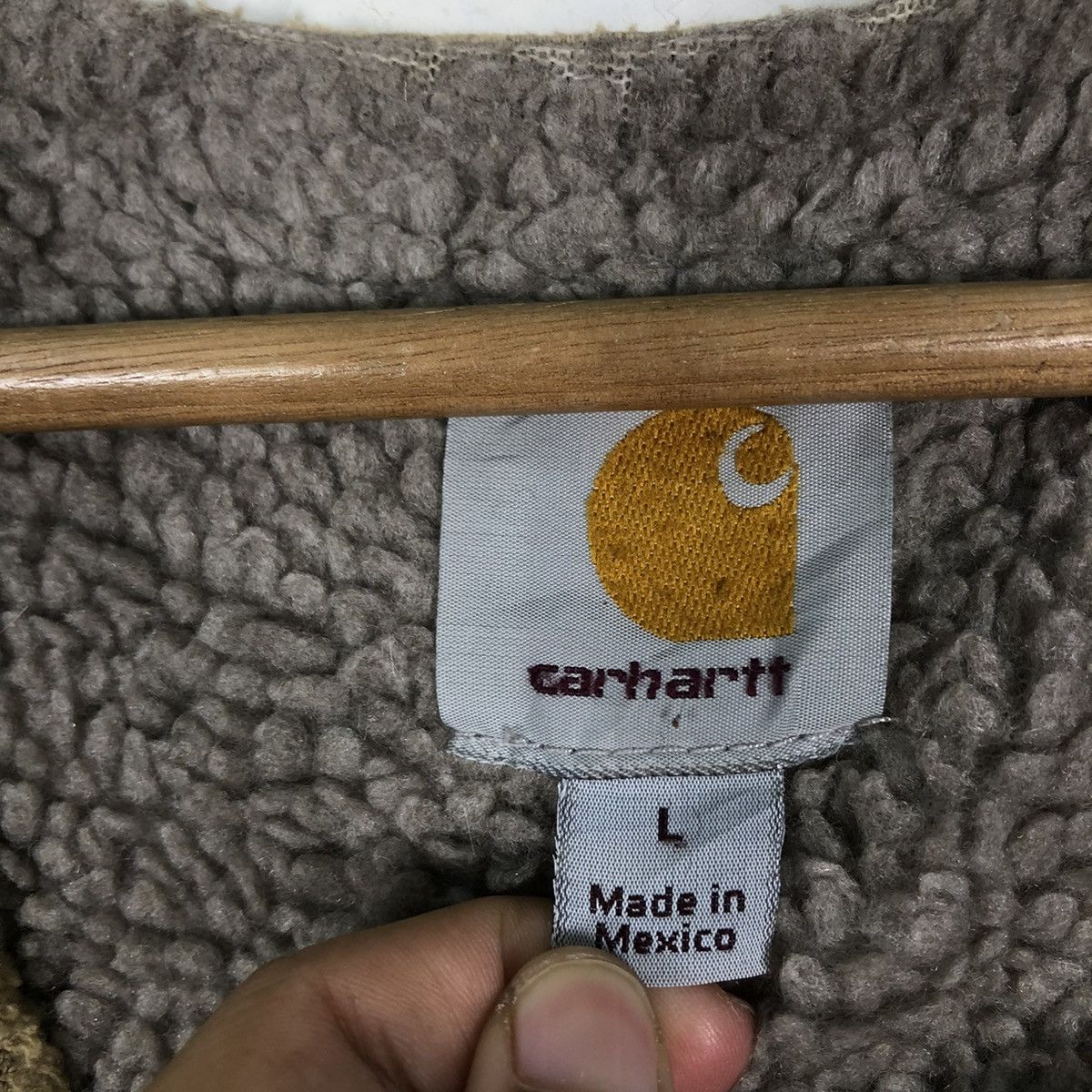 Carhartt 🔥VINTAGE TANK TOP WORK CARHARTT SHEARLING BLANKET Size US L / EU 52-54 / 3 - 14 Thumbnail