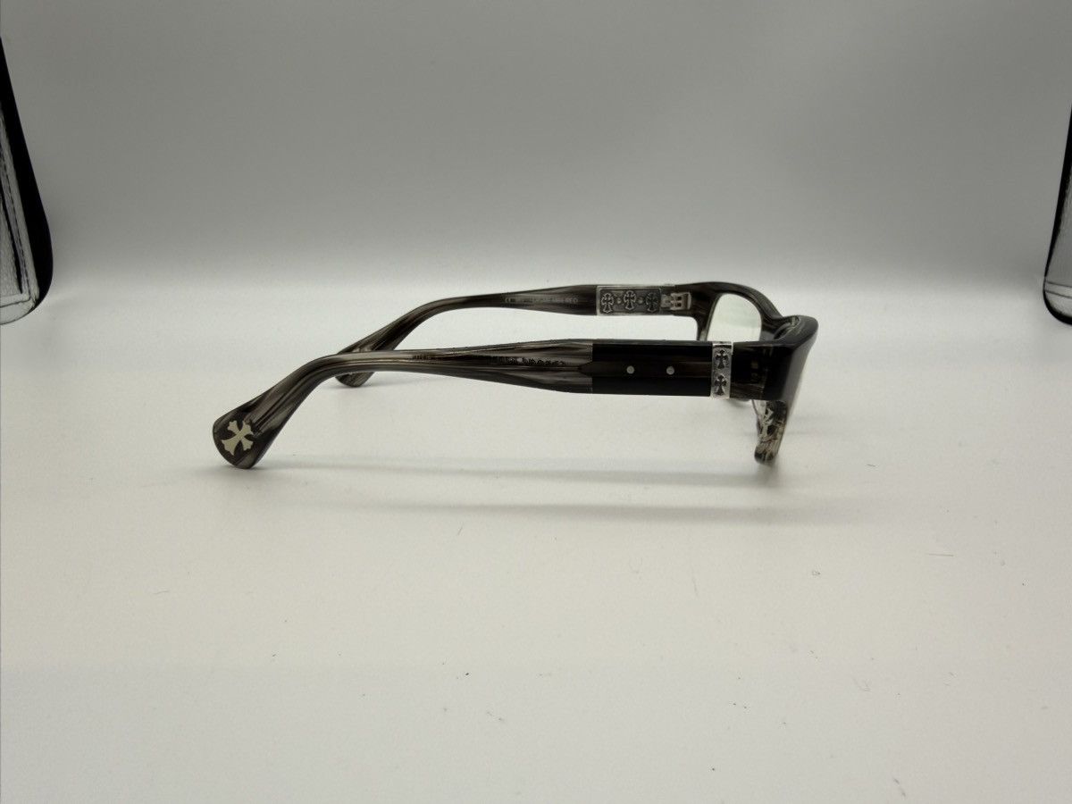 Chrome Hearts CHROME HEARTS "DISMEMBERED" BKS — .925 Cross Temple Frames Size ONE SIZE - 2 Thumbnail