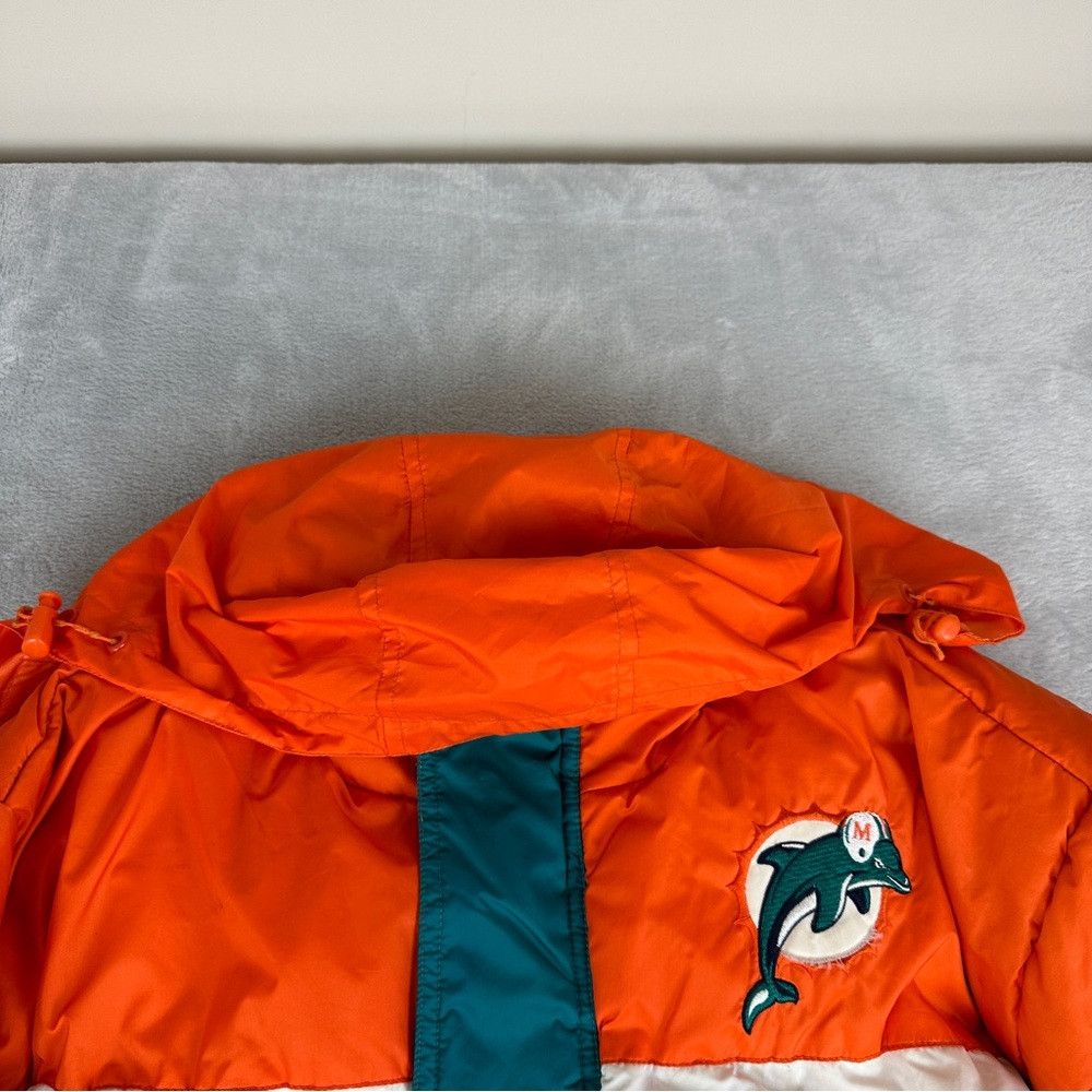 NFL Vintage Rare Miami Dolphins Puffer Jacket Men's Size Medium Size US M / EU 48-50 / 2 - 5 Thumbnail