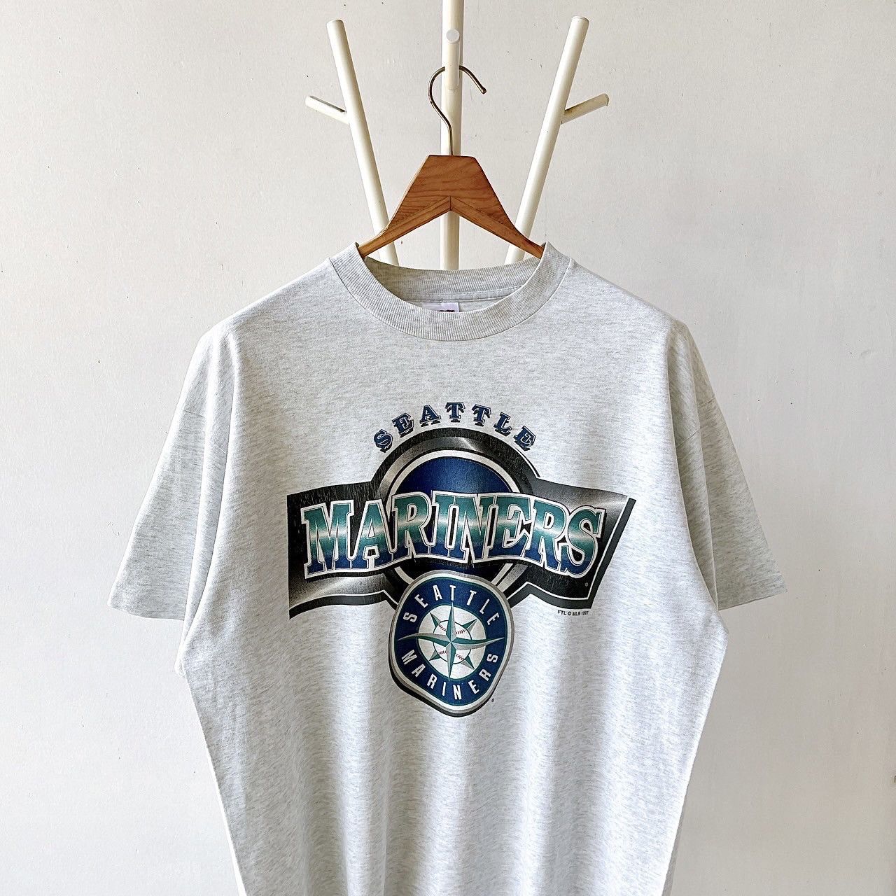 Fruit Of The Loom × Vintage 90s Seattle Mariners MLB t-shirt/ XL Size US XL / EU 56 / 4 - 3 Thumbnail