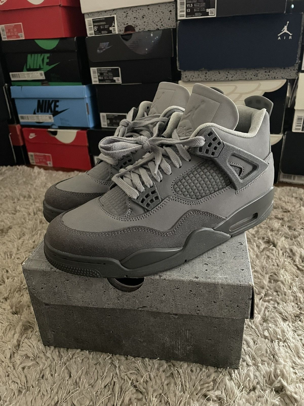 Jordan Brand Jordan 4 Wet Cement Size US 8.5 / EU 41-42 - 1 Thumbnail