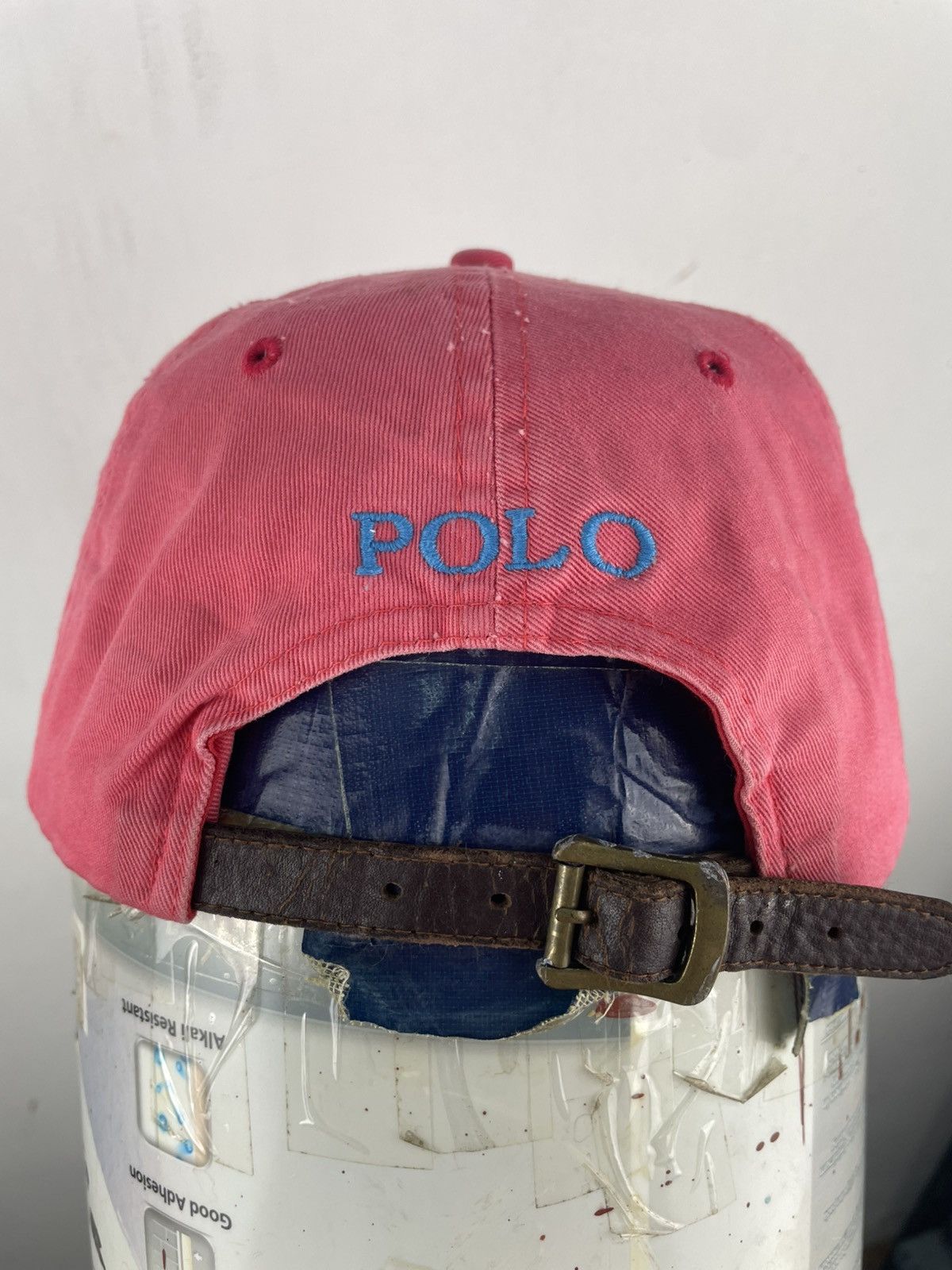 Polo Ralph Lauren Vintage Polo Ralph Lauren Hat Baseball Cap Leather Strap Size ONE SIZE - 2 Thumbnail