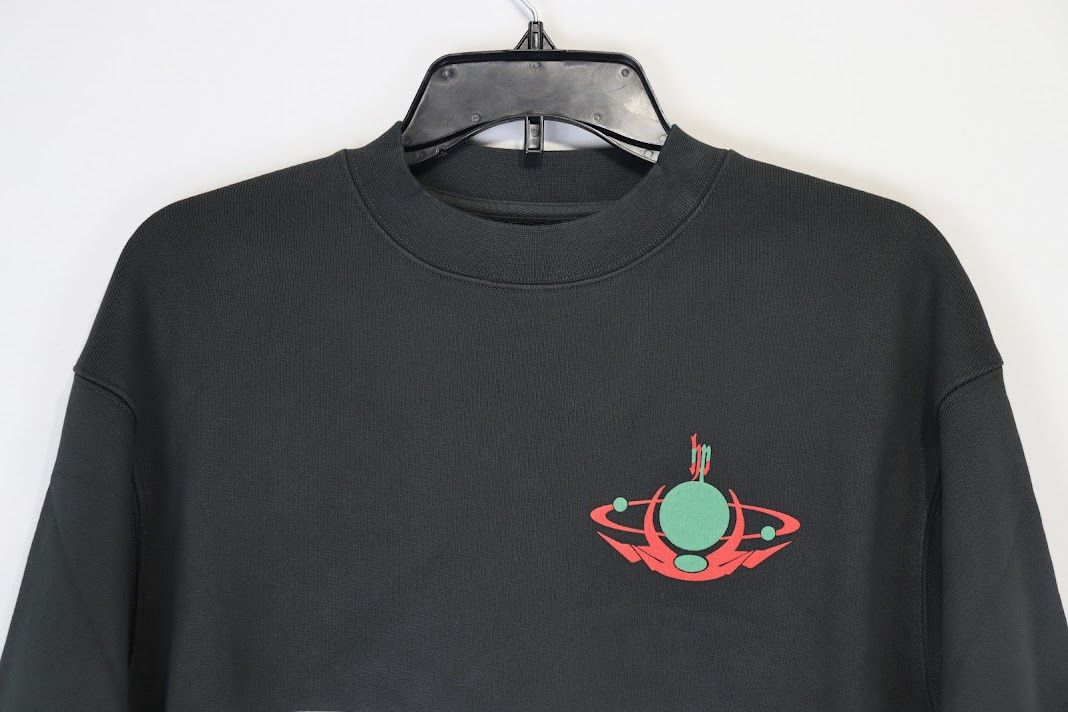 Heron Preston o1rshd1 HP Burn Crewneck in Black Size US M / EU 48-50 / 2 - 3 Thumbnail
