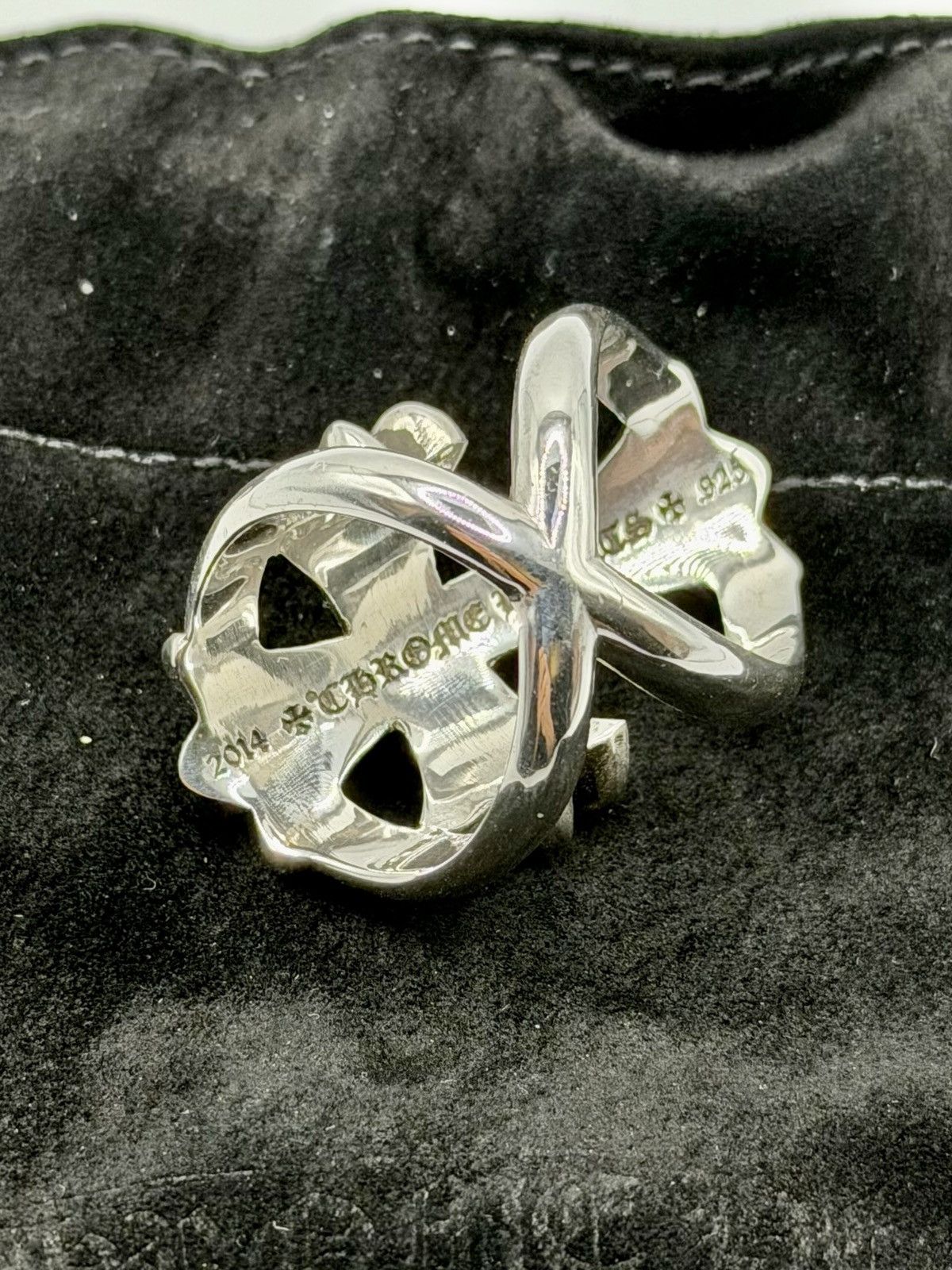 Chrome Hearts Chrome Hearts Infinity Ring Silver Size 8 Size ONE SIZE - 9 Thumbnail