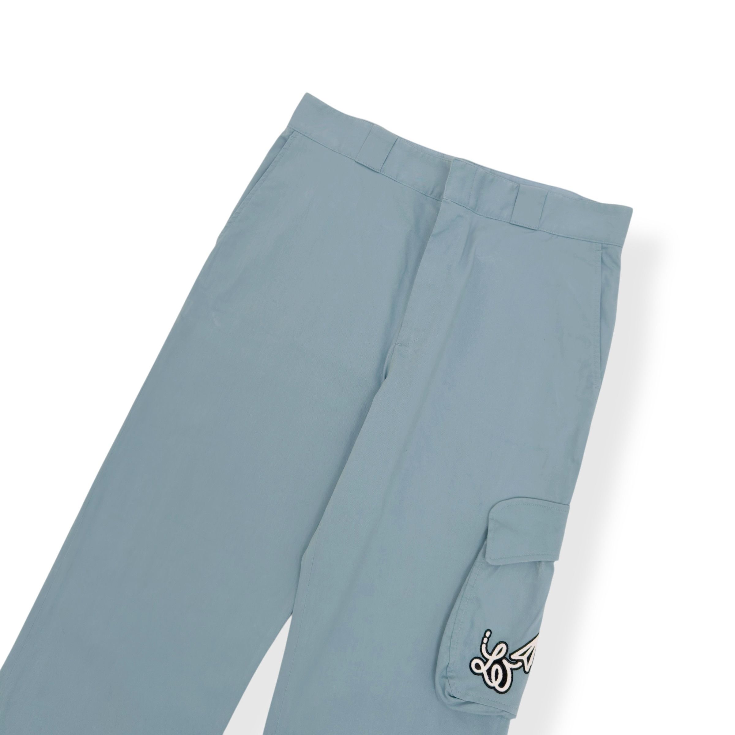 Louis Vuitton LOUIS VUITTON LV AIRPLANE REGULAR CHINO TROUSERS BLUE 42 / M Size US 34 / EU 50 - 3 Thumbnail