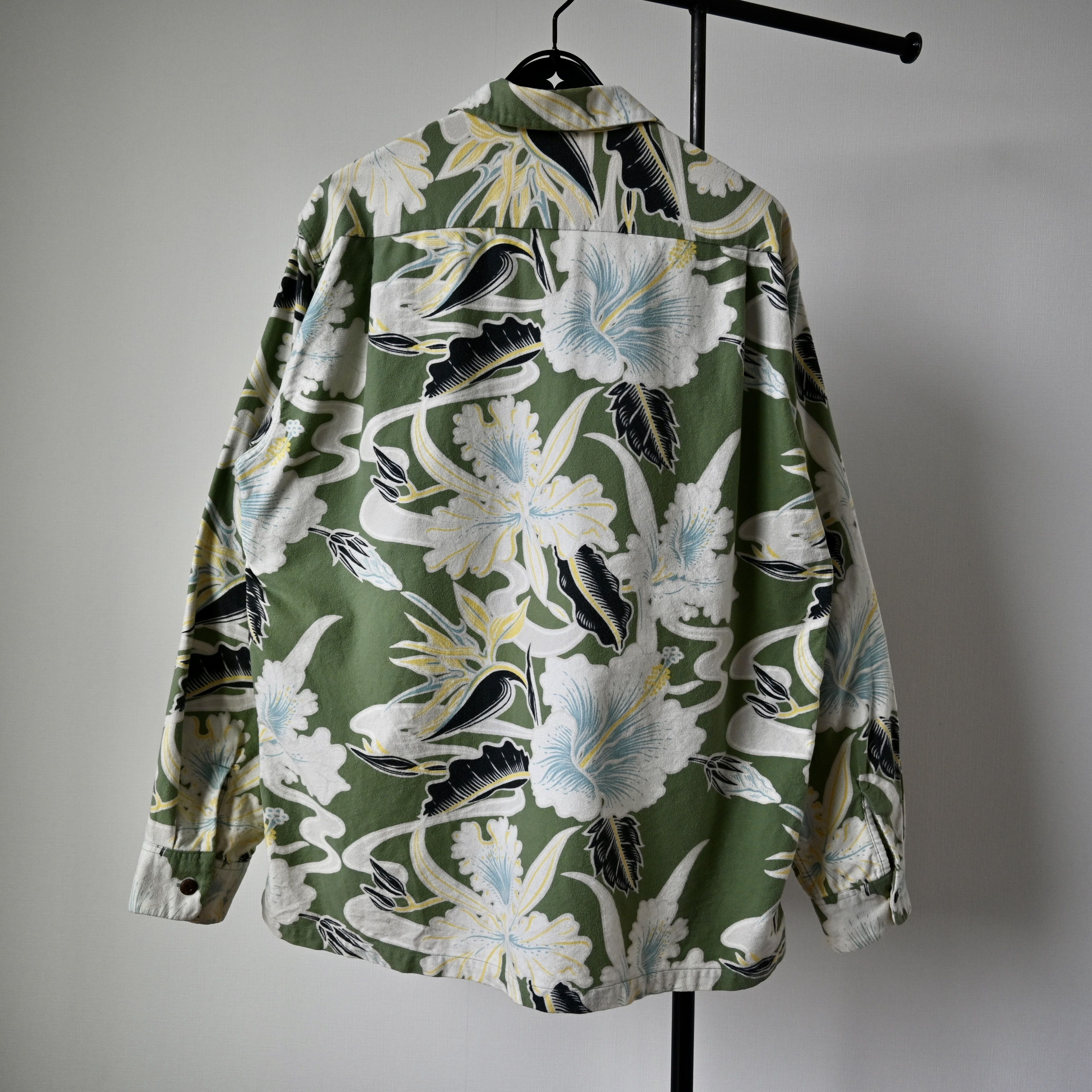 Sun Surf SUN SURF oriental botany flannel Hawaiian shirt, size L Size US L / EU 52-54 / 3 - 3 Thumbnail