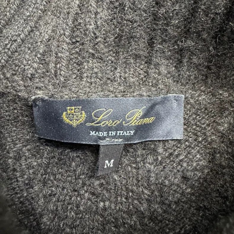 Loro Piana Loro Piana Cashmere Cable Knit Sweater Size M / US 6-8 / IT 42-44 - 2 Thumbnail