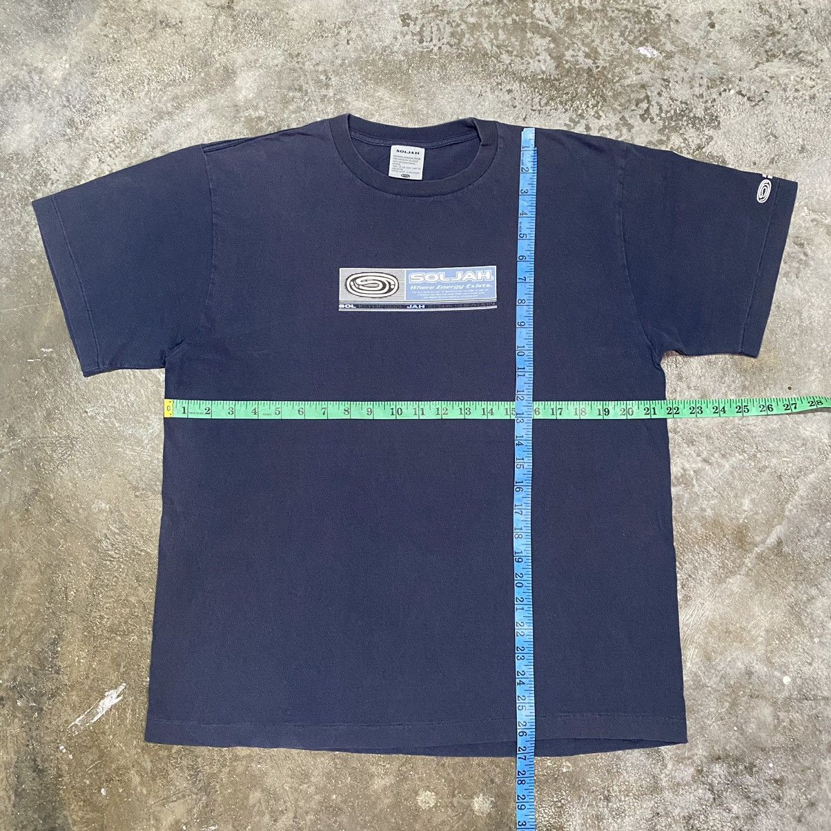 Vintage VINTAGE Y2K SOLJAH BOX LOGO SKATEBOARDING T SHIRT Size US L / EU 52-54 / 3 - 11 Thumbnail
