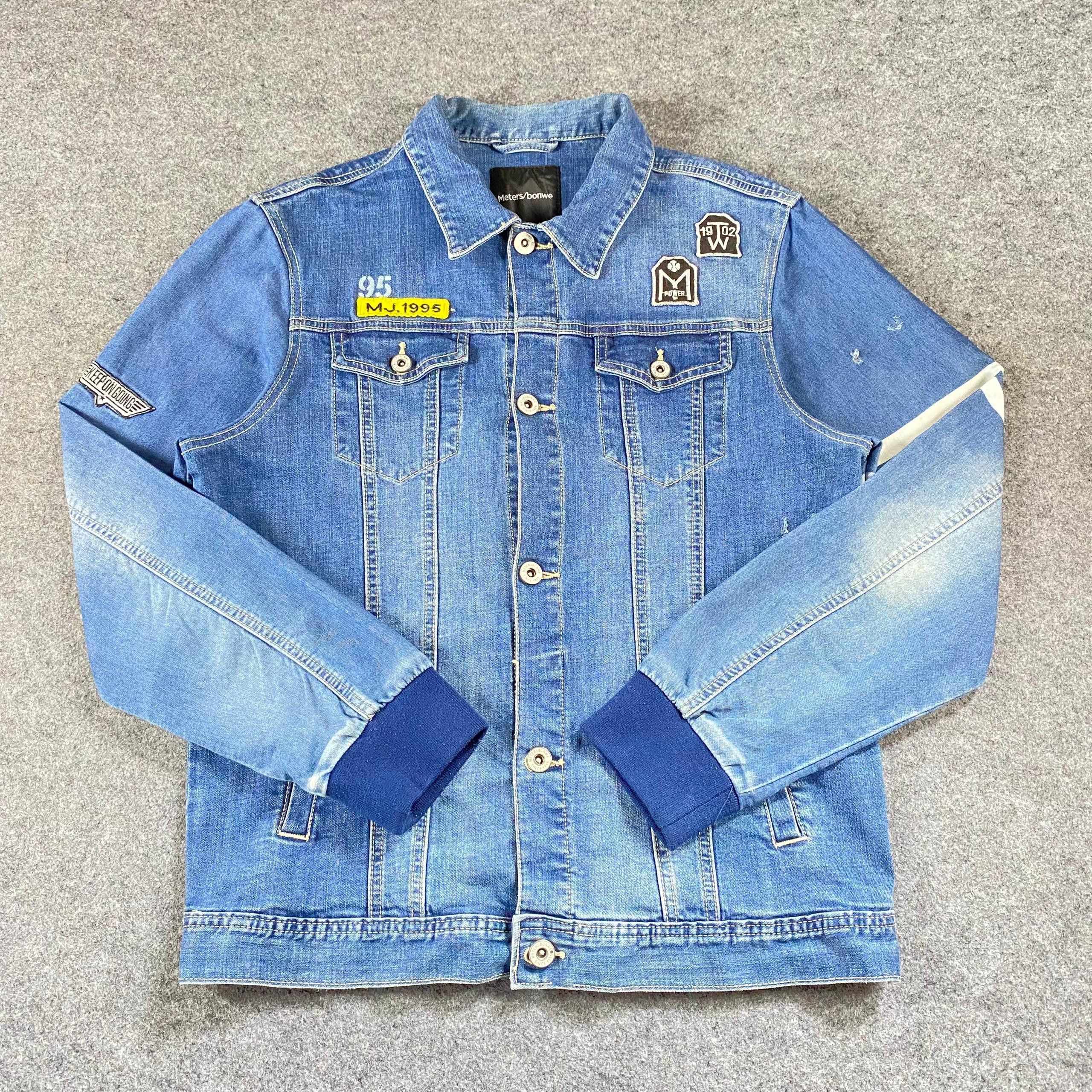 Hysteric Glamour Vintage Meters Bonwe Denim Jacket Size US XL / EU 56 / 4 - 3 Thumbnail