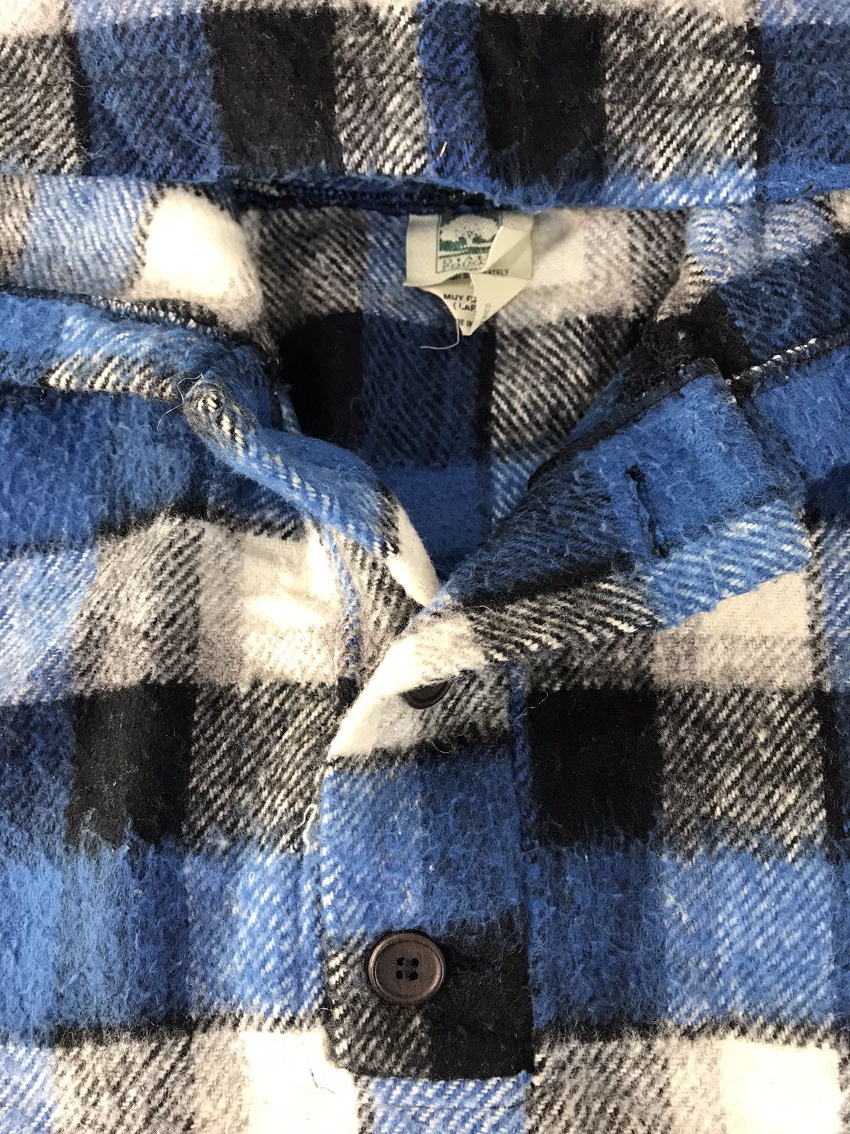 Flannel Oak Pointer Flannel Hooded Jacket Big Pocket Plaid Checked Size US L / EU 52-54 / 3 - 4 Thumbnail