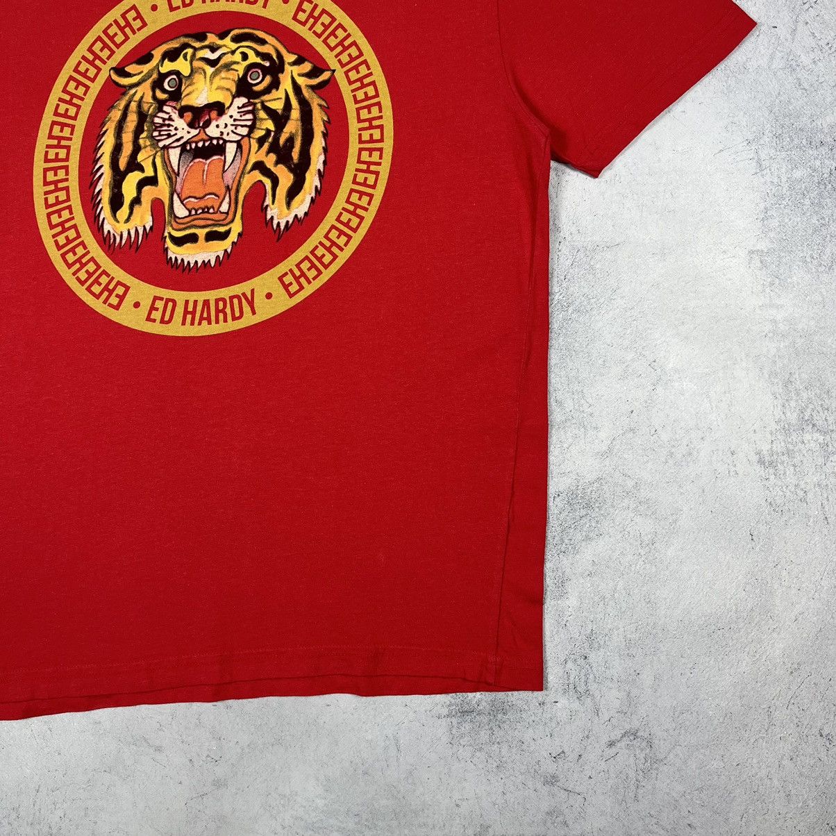 Ed Hardy Vintage Ed Hardy Tiger y2k big logo tee 90’s Size US M / EU 48-50 / 2 - 5 Thumbnail