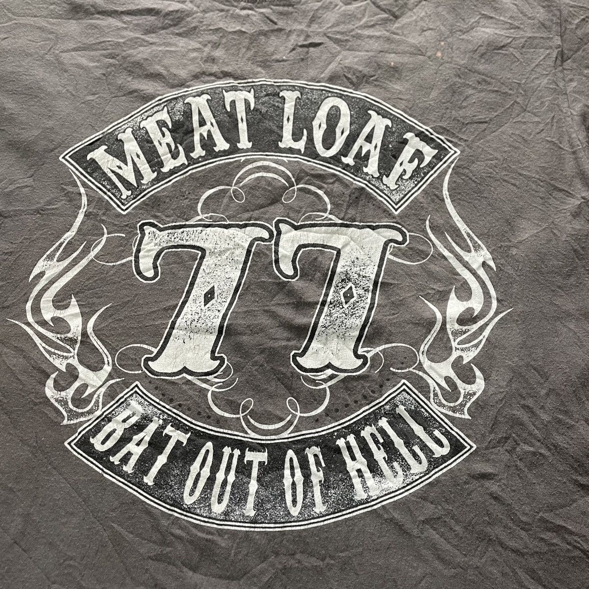 Band Tees × Vintage 🔥Meat Loaf 2013 Last At Bat Tour Promo Tee Size US L / EU 52-54 / 3 - 3 Thumbnail