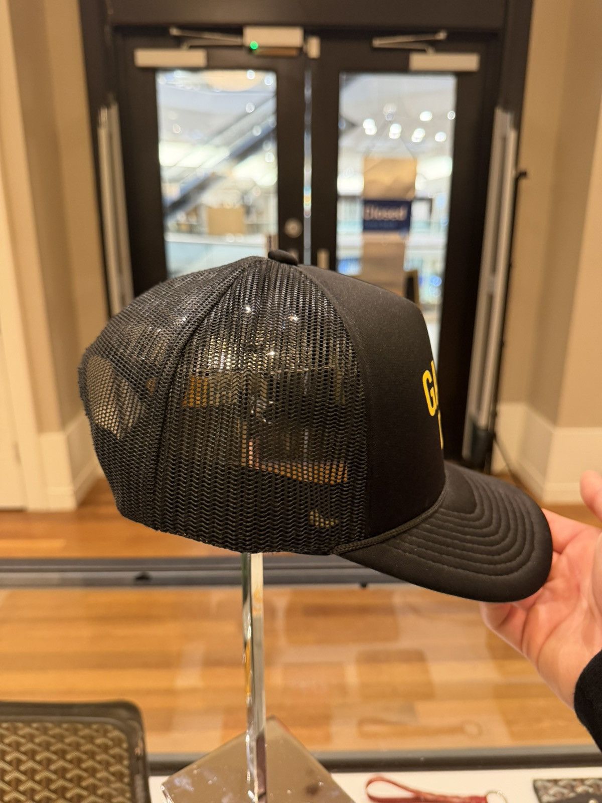Gallery Dept. Gallery Dept. Trucker Hat - Black/Yellow Size ONE SIZE - 3 Thumbnail