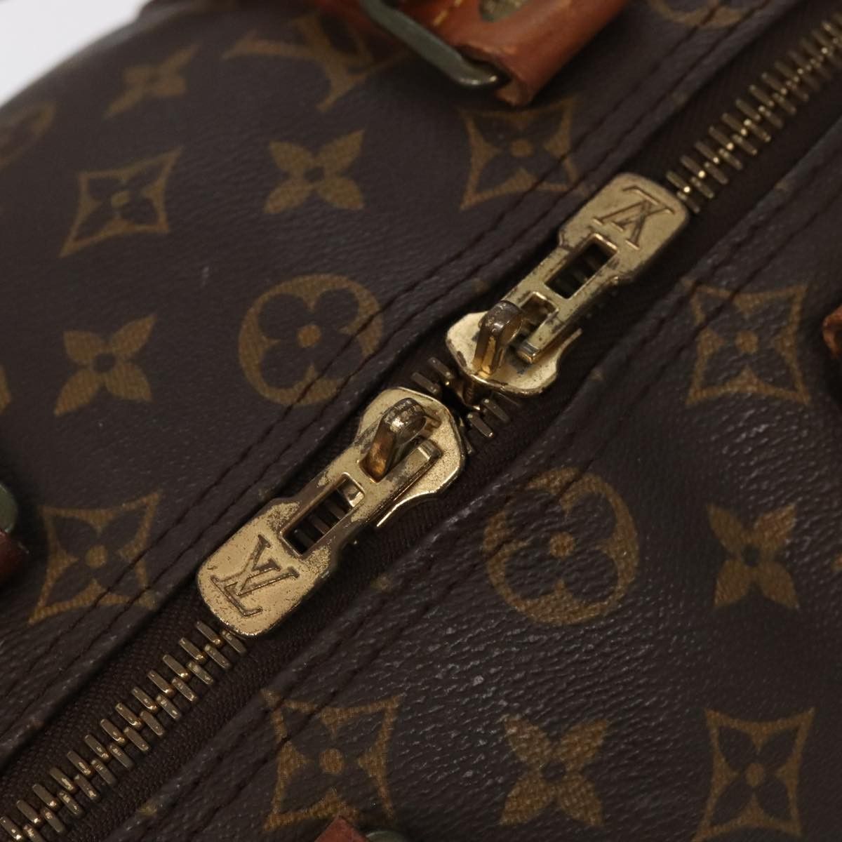 LOUIS VUITTON Monogram Keepall Bandouliere 45 Boston Bag