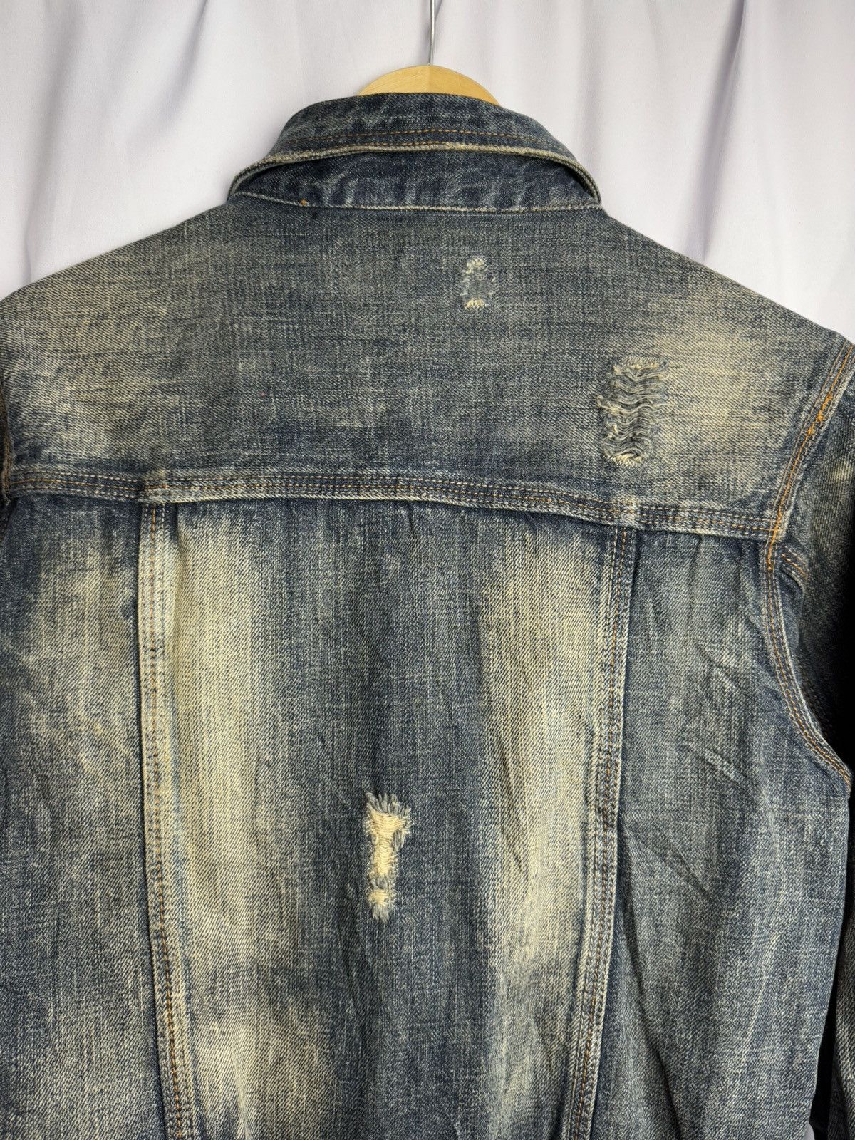 Tornado Mart Japanese Nero Type 2 Denim Buckle Back Jacket Size US M / EU 48-50 / 2 - 4 Thumbnail