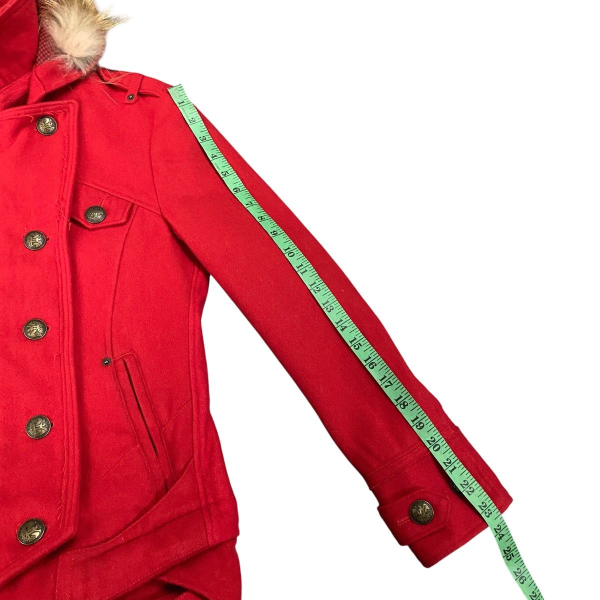 PPFM Vintage Ppfm Faux Fur Hoodie Zipper Jacket S Size Red Colour Size US S / EU 44-46 / 1 - 14 Thumbnail
