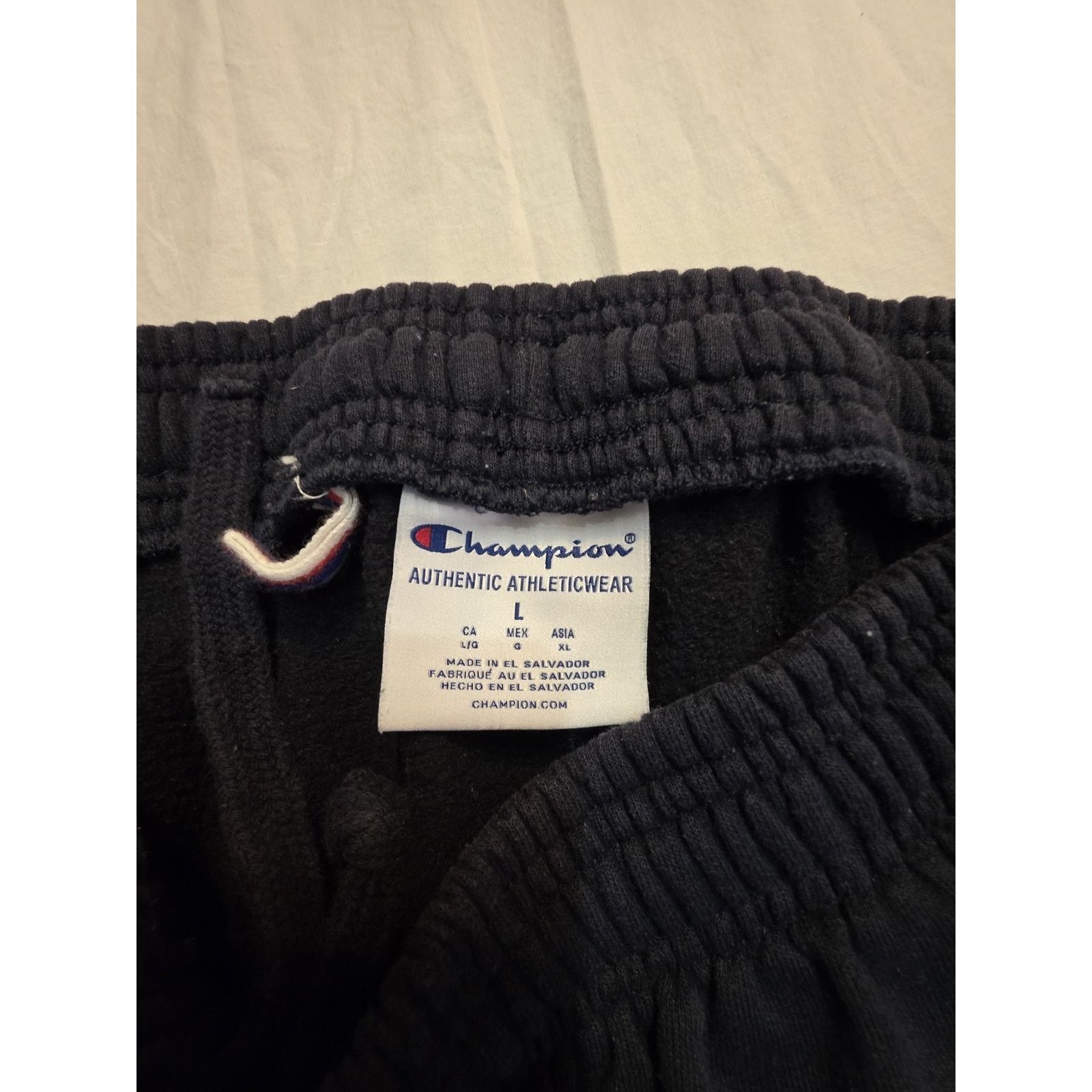 Champion Champion Men's Size Large Black Sweatpants Size US 36 / EU 52 - 3 Thumbnail