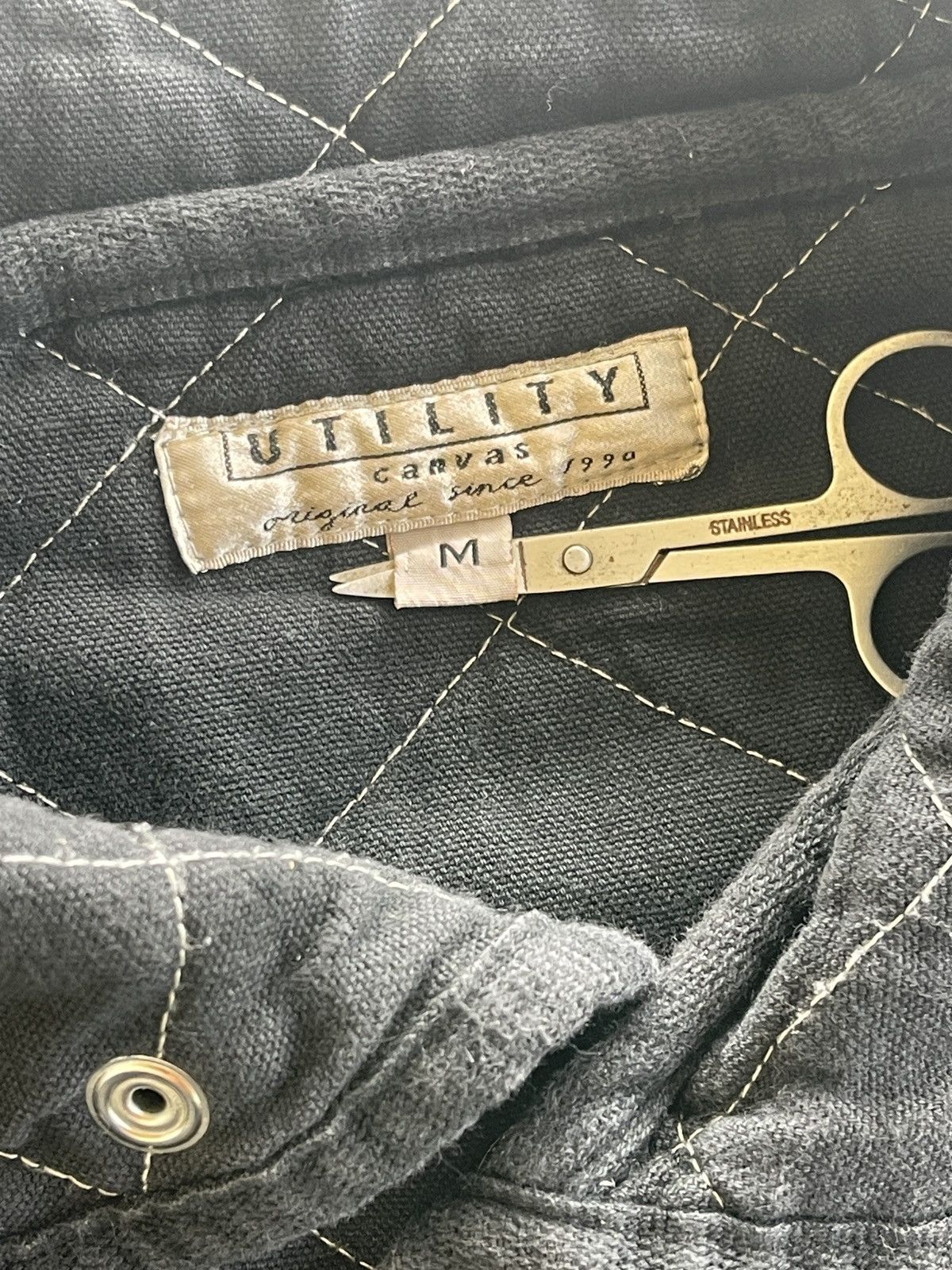 Vintage Vintage Utility Canvas Quilted Jacket Size US M / EU 48-50 / 2 - 6 Thumbnail