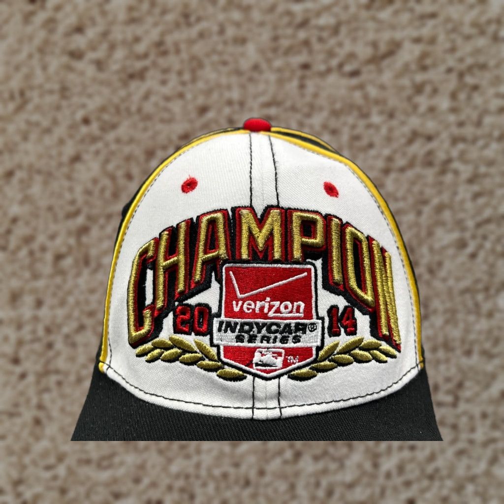 New Era New Era Champion Hat Cap Strap Back Adult Large Black Poly blend Baseball Cap Mens Size ONE SIZE - 1 Thumbnail