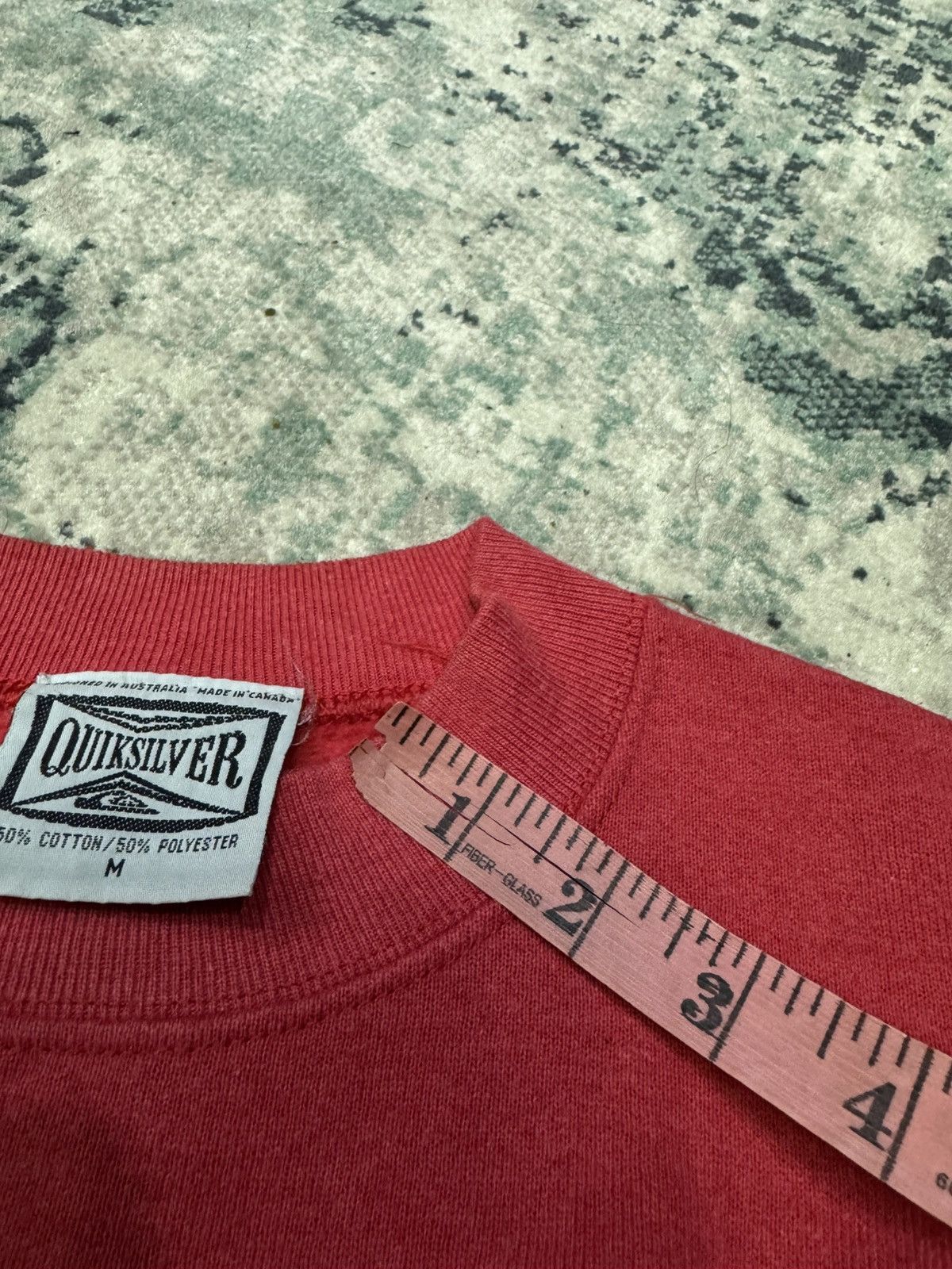 Quiksilver TRUE VINTAGE 1990s QUIKSILVER BIG PRINT SWEATSHIRT CREWNECK Size US M / EU 48-50 / 2 - 11 Thumbnail