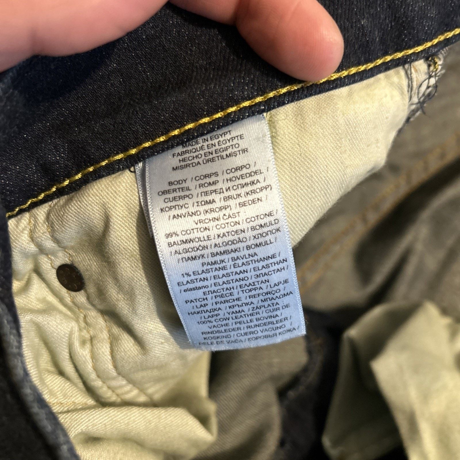 Ralph Lauren POLO RAPLH LAUREN Hampton Relaxed Straight Jeans Blue 42x34 Size US 42 / EU 58 - 6 Thumbnail