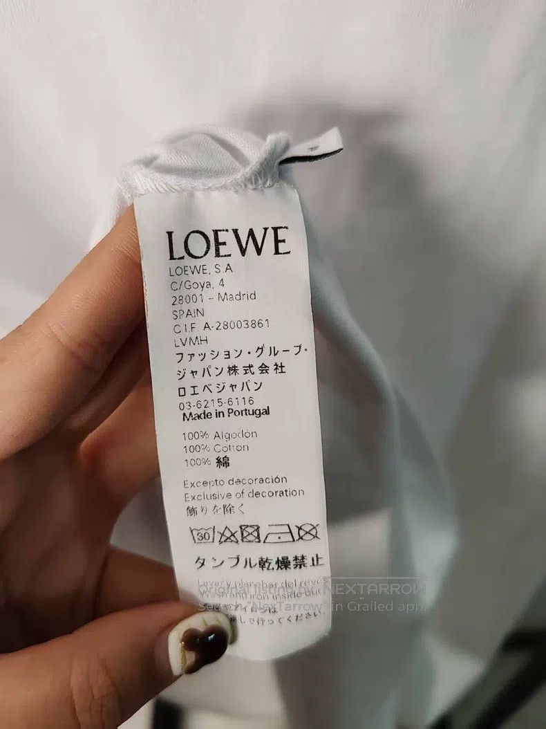 Loewe Loewe Embroidered Logo Short Sleeve Size US M / EU 48-50 / 2 - 4 Thumbnail