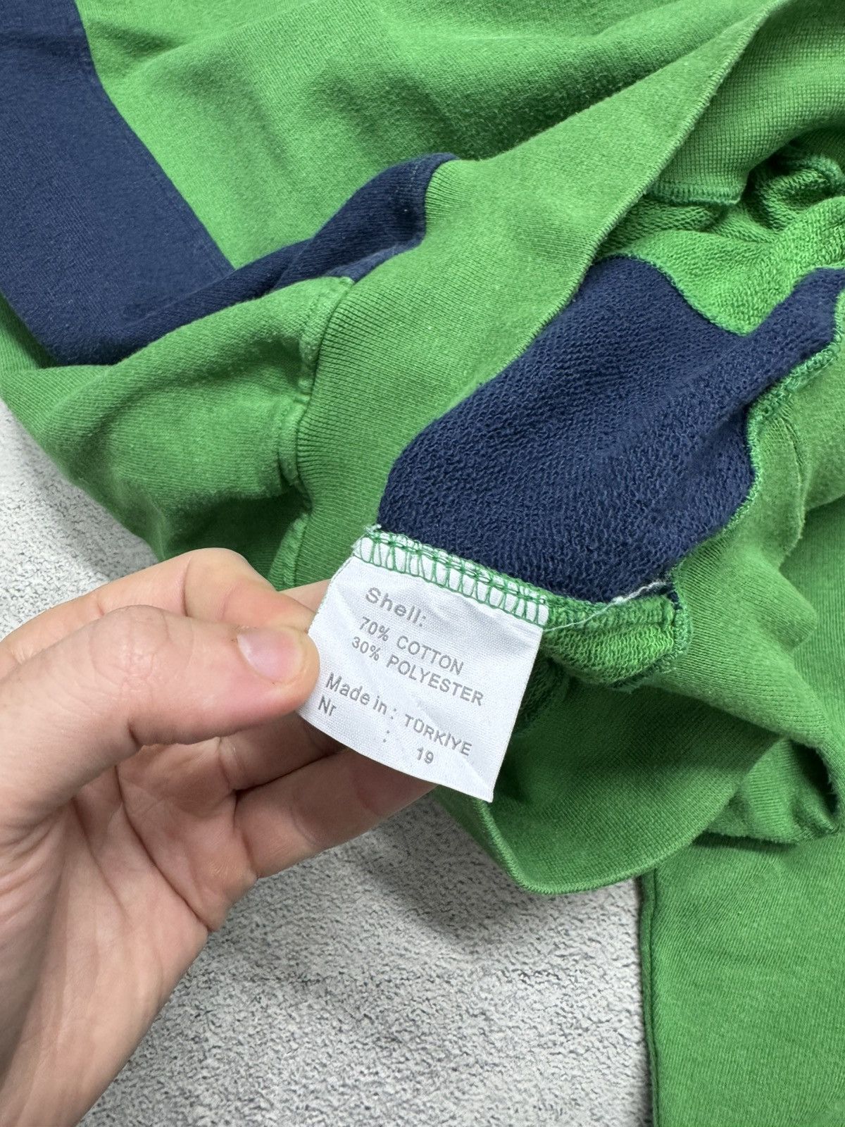 Reebok Vintage Y2k Reebok Big Logo Hoodie 00’s Size US XXL / EU 58 / 5 - 9 Thumbnail